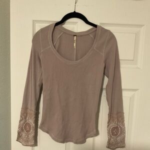 Free People Lace Cuff thermal
